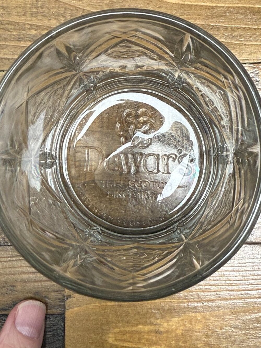 Dewar's Whiskey/Scotch Rocks Glass - Picture 2 of 2
